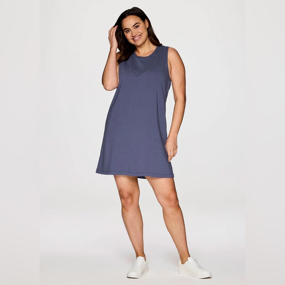 Seaside French terry dress